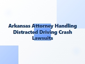 Arkansas Attorney for Distracted Driving Crash Cases